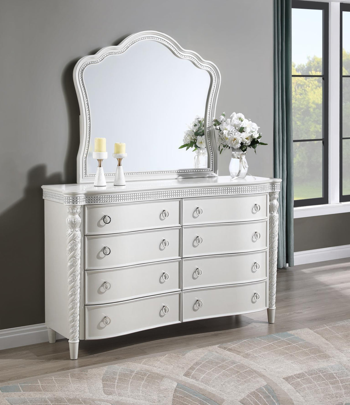 B033 - Mirror - White