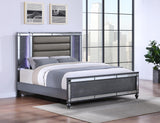 B223 - Bed With LED Light
