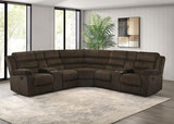 Atkinson - Upholstered Reclining Sectional Sofa