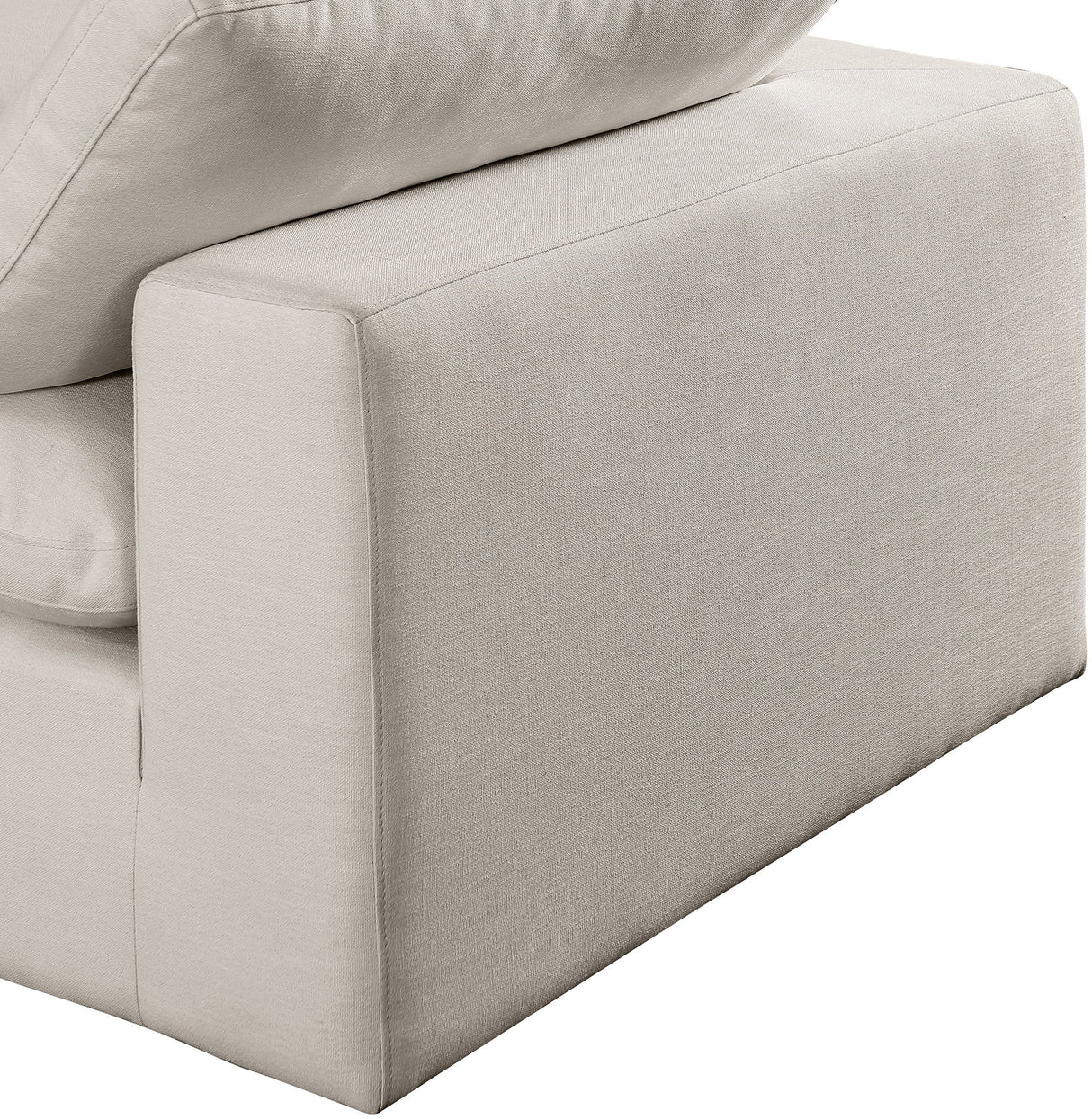 Comfy - 5 Piece Linen Modular Sectional With Chaise