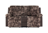 U6028 - Console Reclining Loveseat - Brown