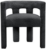 Athena - Boucle Fabric Dining Chair