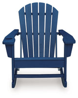 Sundown Shores - Rocking Chair - Blue