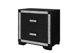 Soleil - Nightstand - Charcoal