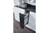 Hudson - 4 Piece Bedroom Set (Queen Bed, Dresser, Mirror, Nightstand) - White