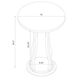 Elton - Round Top Accent Side Table