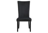 D02/D03 - 5 Piece Dining Room Set (Dining Table And 4 Dining Chairs) - Black