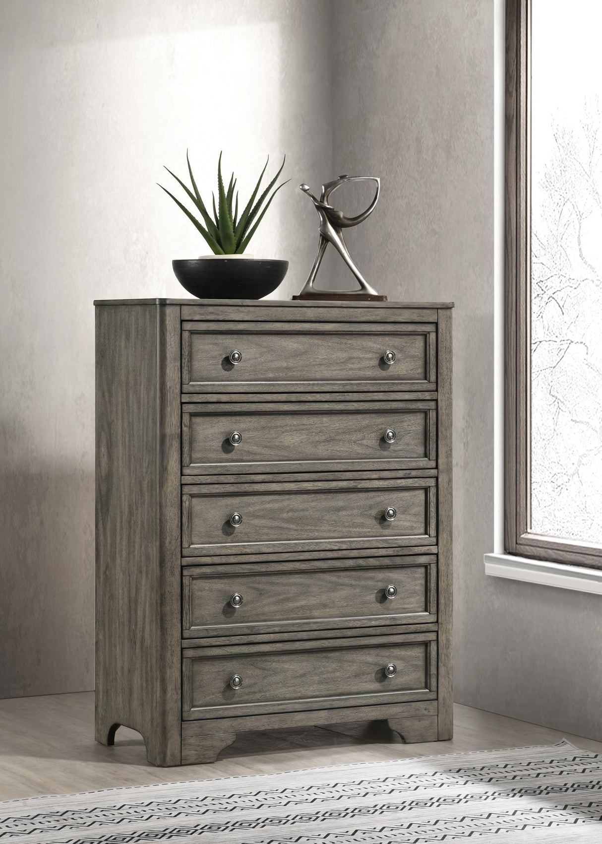 B316 - Chest - Antique Gray