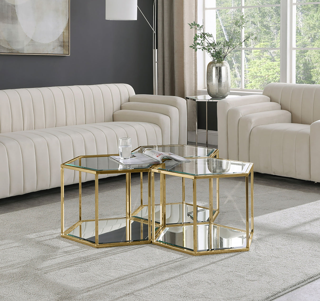 Sei - 3 Piece Coffee Table
