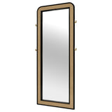 Arini - Cane Weave Full Length Standing Floor Mirror