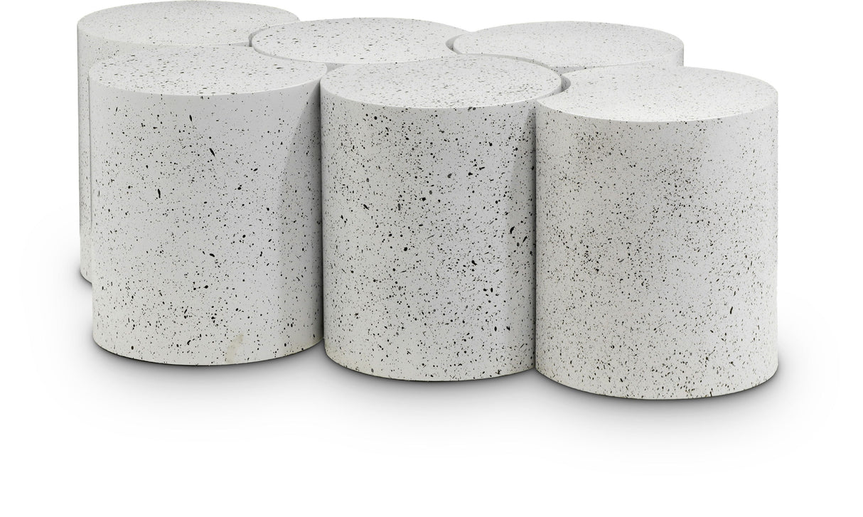 Dimple - 6 Piece Modular Coffee Table - Terazzo Finish