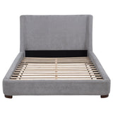 Rennes - Upholstered Wingback Platform Bed