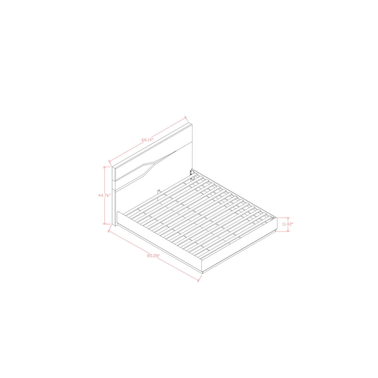 Vios - Zebra Design Bed