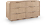 Windsor - Rubberwood Dresser - Natural