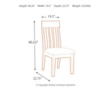 Ralene - Dining UPH Side Chair (Set of 2) - Medium Brown