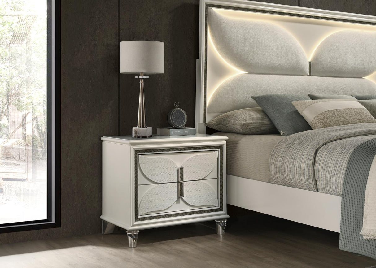 B029 - Nightstand - Mysterious Gold