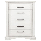Mckinney - 5-Drawer Bedroom Chest Of Drawers - Vintage White