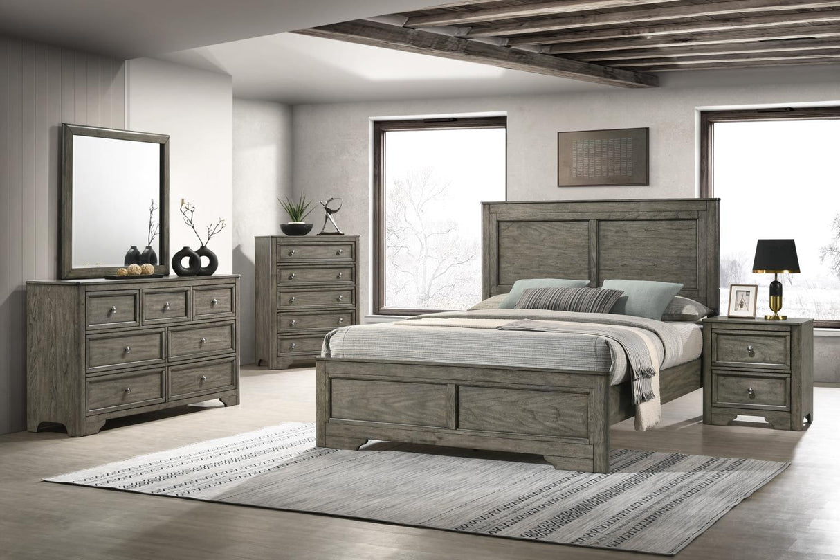 B316 - Mirror - Antique Gray