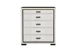 Isabella - Chest With LED - Black / White