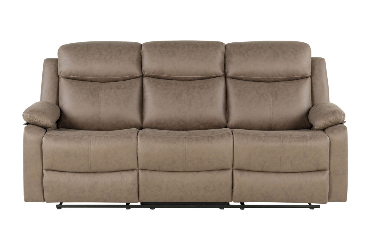 U6026 - Reclining Sofa - Dark Brown