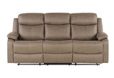 U6026 - Reclining Sofa - Dark Brown