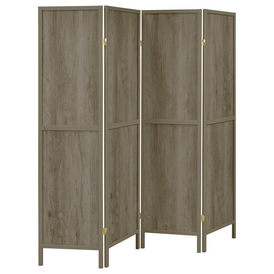 Deepika - 4-Panel Room Divider Folding Screen