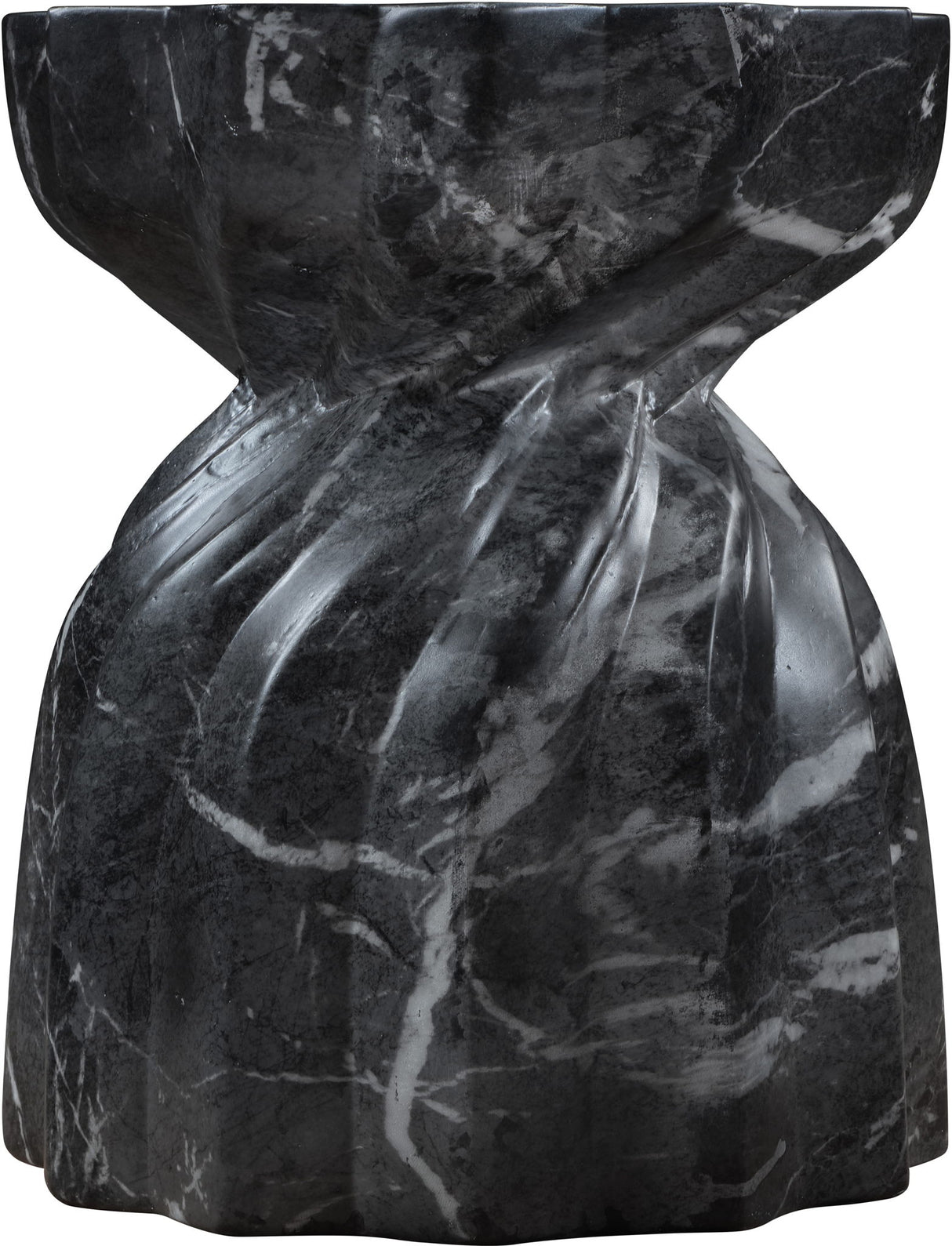 Caserta - Marble Finish Concrete End Table