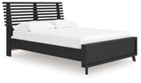 Danziar - Slat Panel Bed