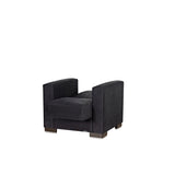 Ottomanson Armada - Upholstered Convertible Armchair With Storage - Microfiber