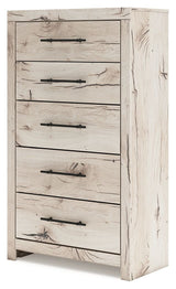 Lawroy - Light Natural - Five Drawer Chest