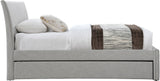 Myles - Linen Twin Trundle Bed