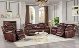 U125 - Motion Glider Recliner - Brown