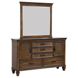 Franco - 5-Drawer Dresser With Mirror