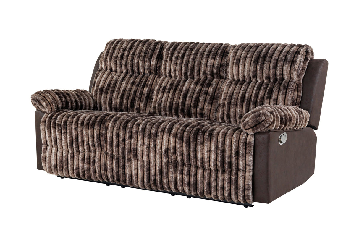 U6028 - Reclining Sofa - Brown