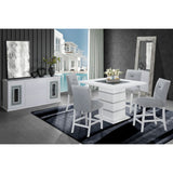 Ariya - 5 Pieces Bar Table And Bar Stool Set