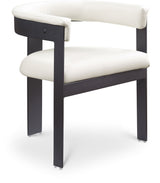 Romeo - Faux Leather Dining Chair With Black Base (Set of 2)