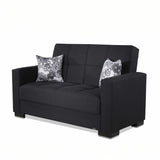 Ottomanson Armada - Upholstered Convertible Loveseat With Storage - Polyester