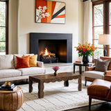 Vassa - Burl Veneer Coffee Table