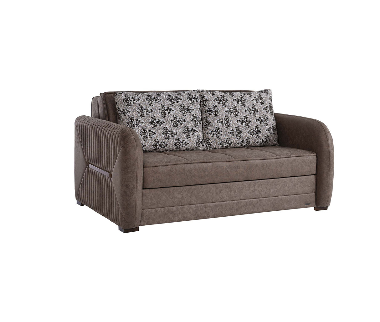 Ottomanson Speedy - Upholstered Convertible Loveseat With Storage