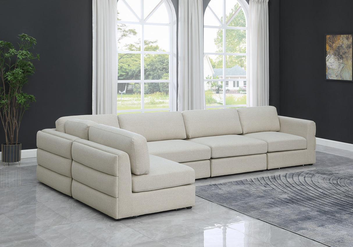 Beckham - Modular Sectional 5 Piece - Beige