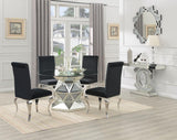 G-102 - Glamour Dining Table - Pearl Silver