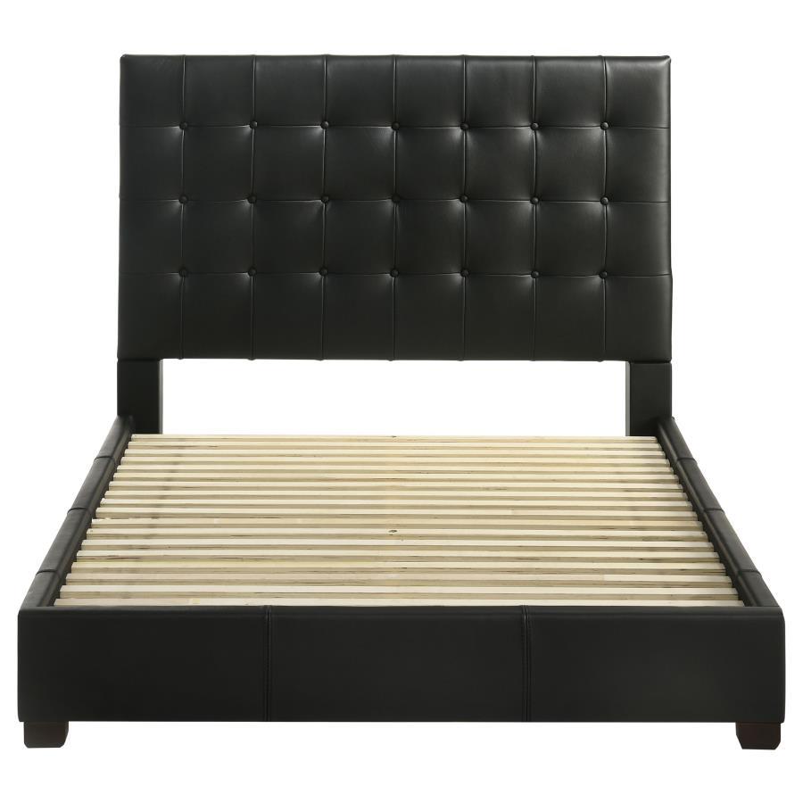Medley - Genuine Leather Platform Bed