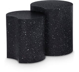 Dimple - Modular End Table - Terazzo Finish