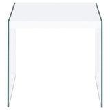 Opal - Rectangular Glass Frame Table