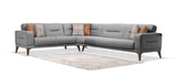 Ottomanson Vegas - Wedge Sectional - Gray