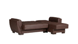 Ottomanson Armada Air - Upholstered Convertible Chaise Lounge With Storage