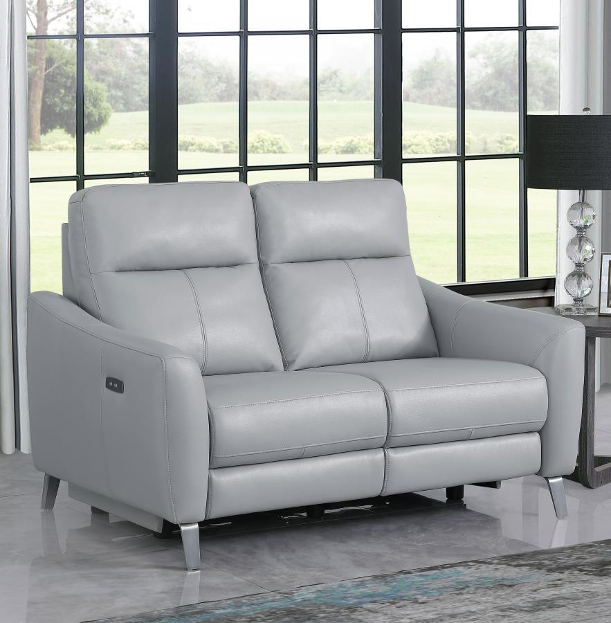 Derek - Upholstered Power Reclining Loveseat