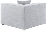 Cube - Linen Corner Chair