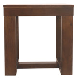 Watson - Dark Brown - Square End Table