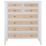Bexhill - 8-Drawer Chest Of Drawers - White